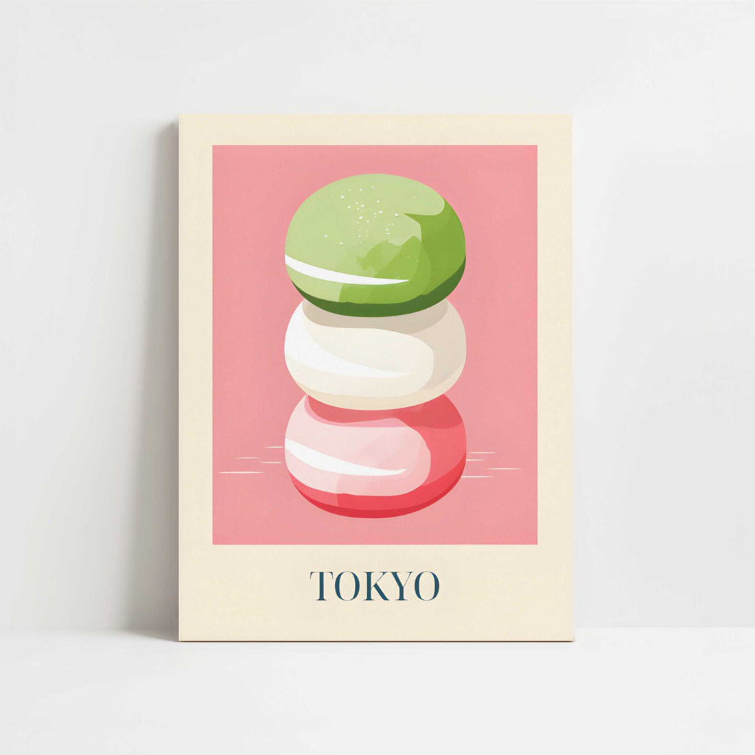 Mochi from Tokyo, Japan - Art Print - Unframed art print