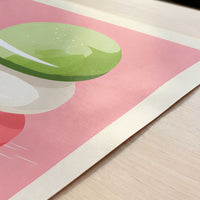 Mochi from Tokyo, Japan - Art Print - Close-up detail of the art print