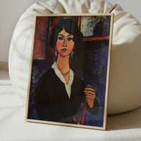 Almaisa (1917) by Amedeo Modigliani – Art Print - Interior inspiration