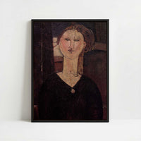 Framed Canvas - Framed canvas in black frame