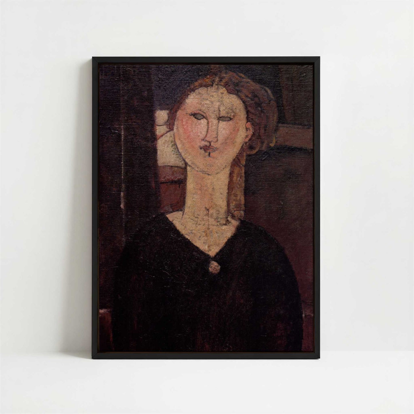 Framed Canvas - Framed canvas in black frame