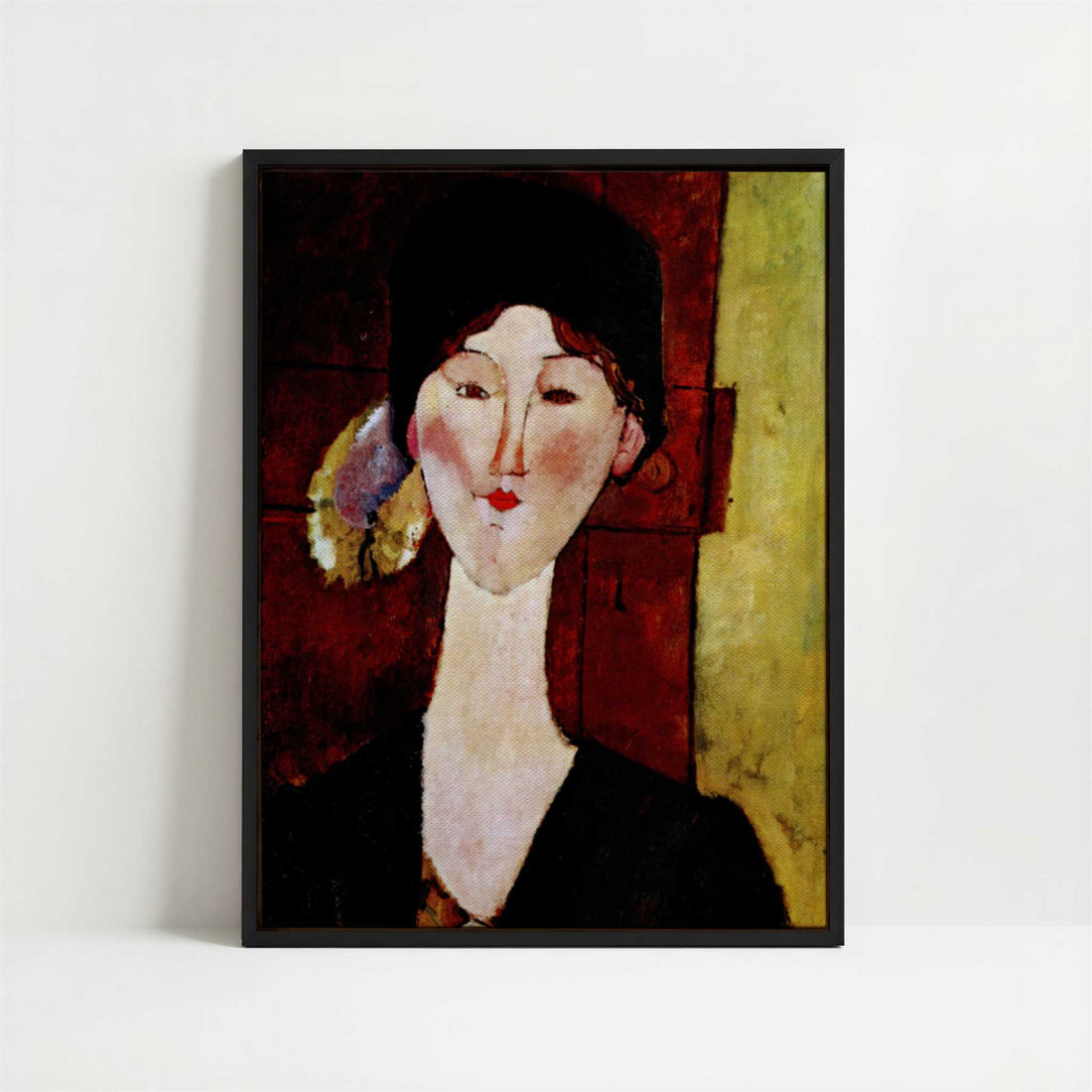 Framed Canvas - Framed canvas in black frame