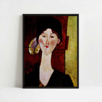 Framed Canvas - Framed canvas in black frame