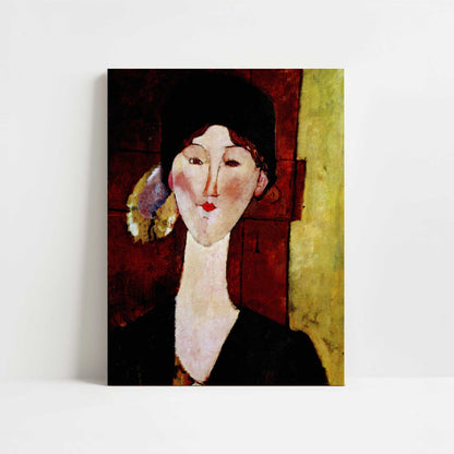 Beatrice Hastings (1915) by Amedeo Modigliani – Art Print - Unframed art print