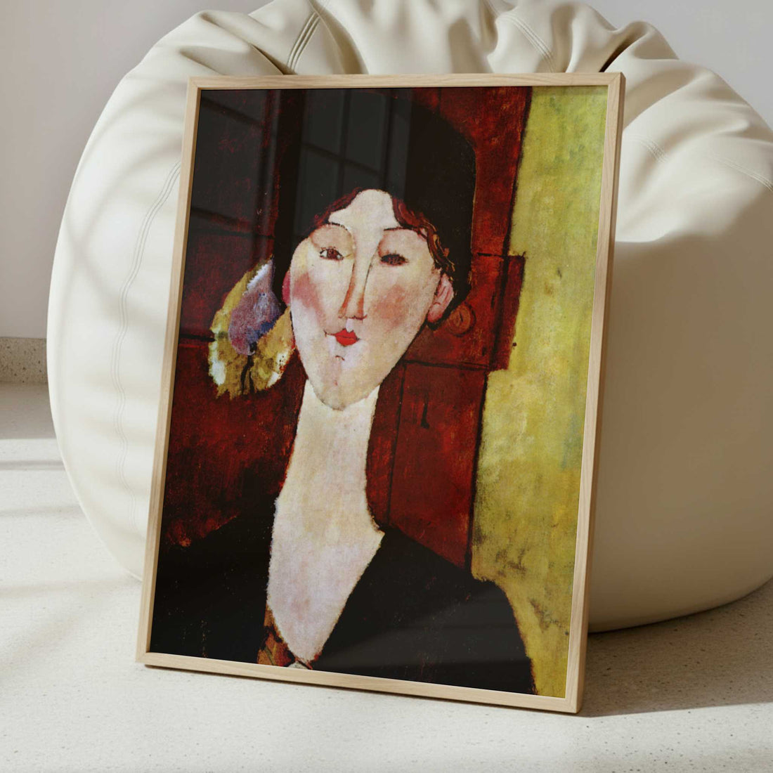 Beatrice Hastings (1915) by Amedeo Modigliani – Art Print - Interior inspiration