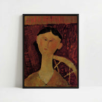 Framed Canvas - Framed canvas in black frame