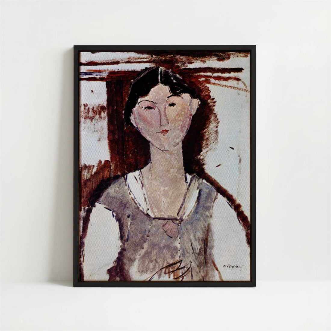 Framed Canvas - Framed canvas in black frame