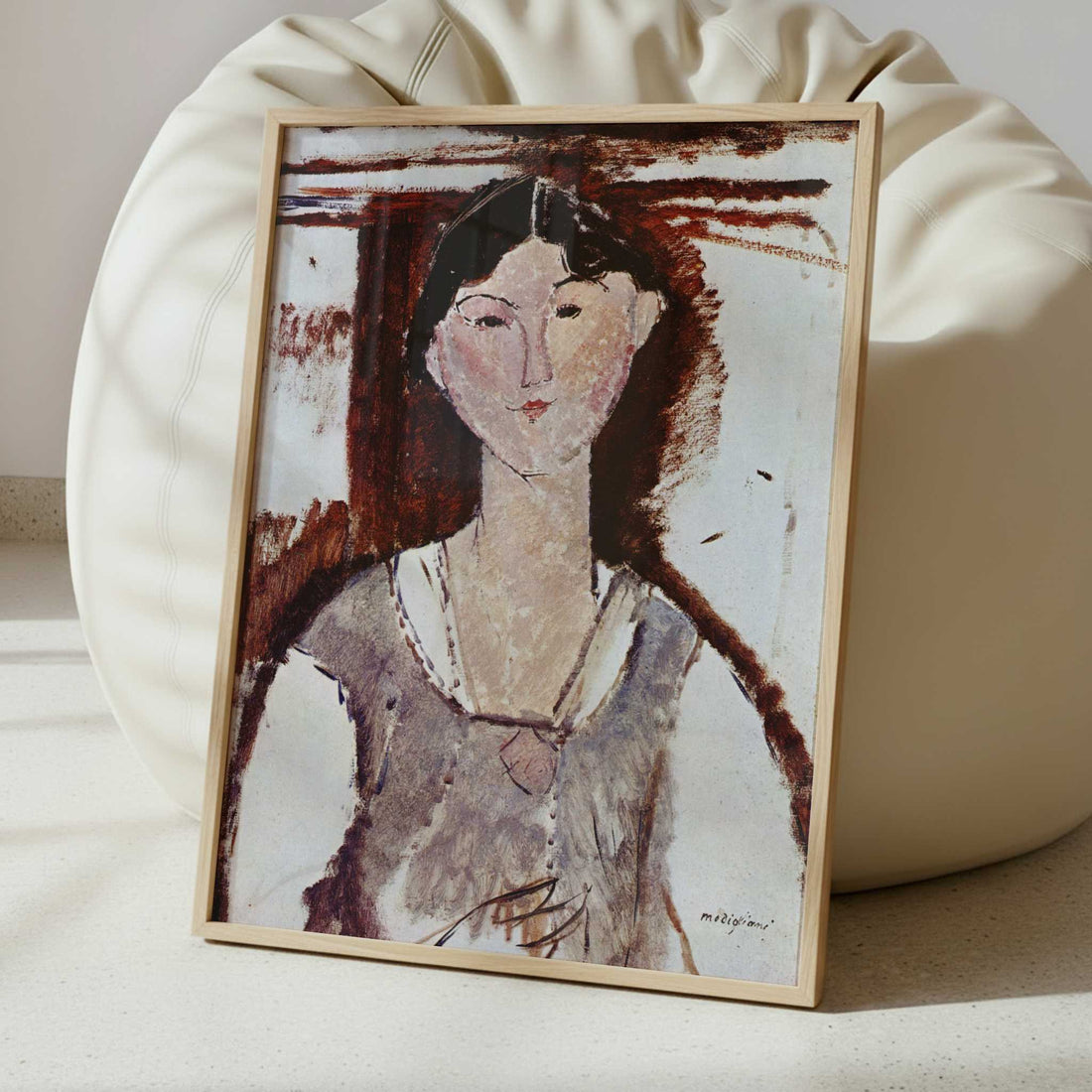 Beatrice Hastings (1915) by Amedeo Modigliani – Art Print - Interior inspiration