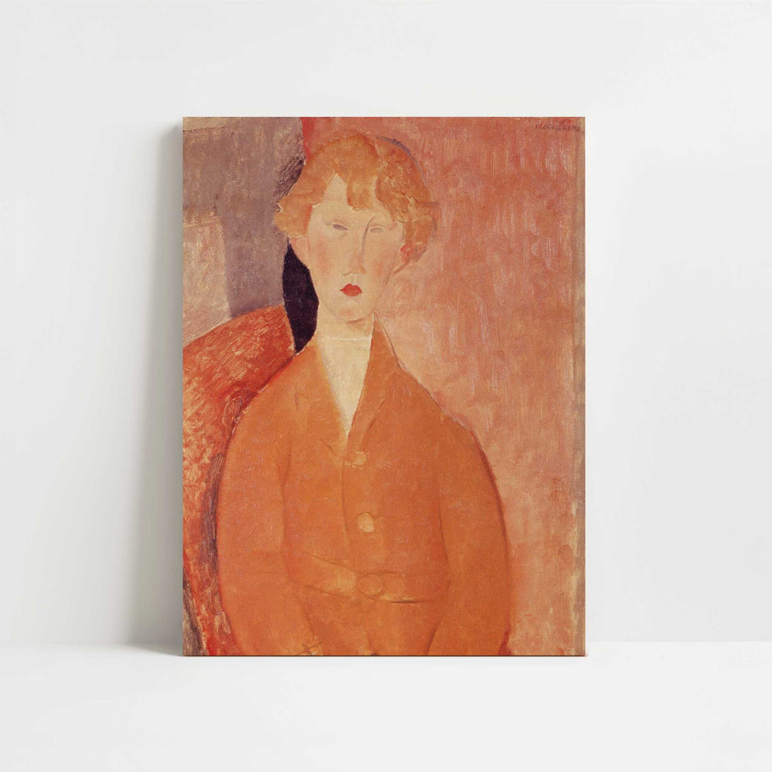 Boy in Shorts (c.1918) by Amedeo Modigliani – Art Print - Unframed art print