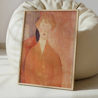 Boy in Shorts (c.1918) by Amedeo Modigliani – Art Print - Interior inspiration