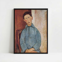 Framed Canvas - Framed canvas in black frame