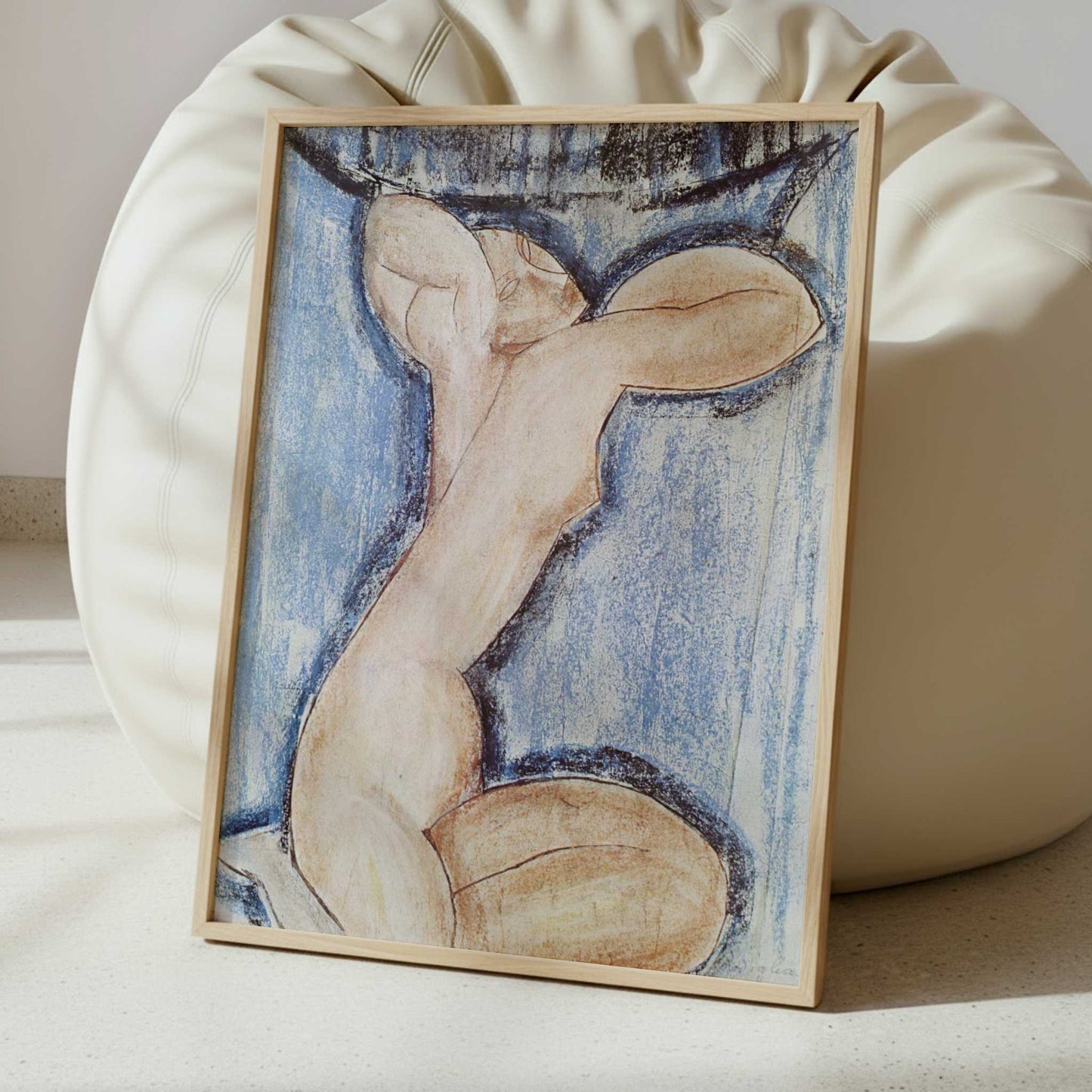 Caryatid (1910-16) by Amedeo Modigliani – Art Print - Interior inspiration