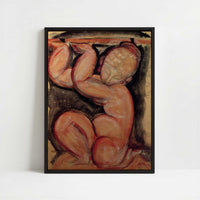 Framed Canvas - Framed canvas in black frame