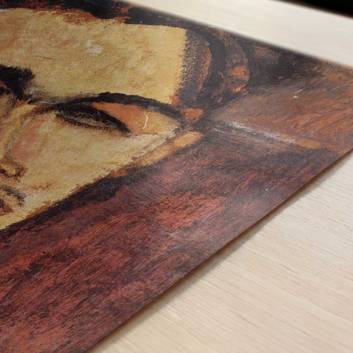Celco Lagar (1915) by Amedeo Modigliani – Art Print - Close-up detail of the art print
