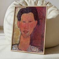 Chaime Soutine (1915) by Amedeo Modigliani – Art Print - Interior inspiration