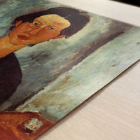 Chaime Soutine (1916–17) by Amedeo Modigliani – Art Print - Close-up detail of the art print