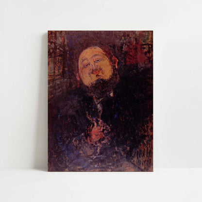 Diego Rivera (c.1914) by Amedeo Modigliani – Art Print - Unframed art print