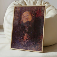 Diego Rivera (c.1914) by Amedeo Modigliani – Art Print - Interior inspiration