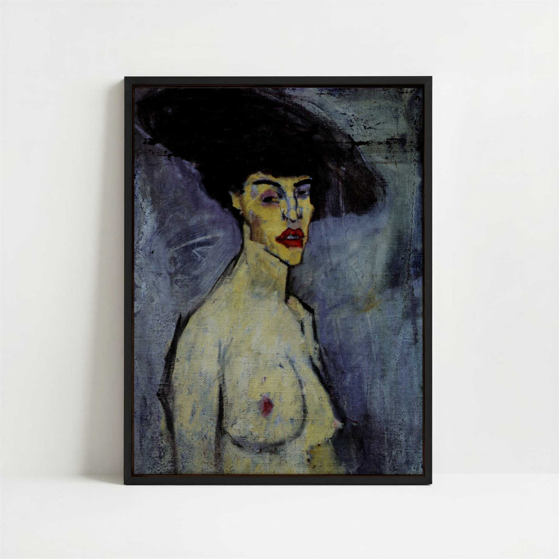 Framed Canvas - Framed canvas in black frame