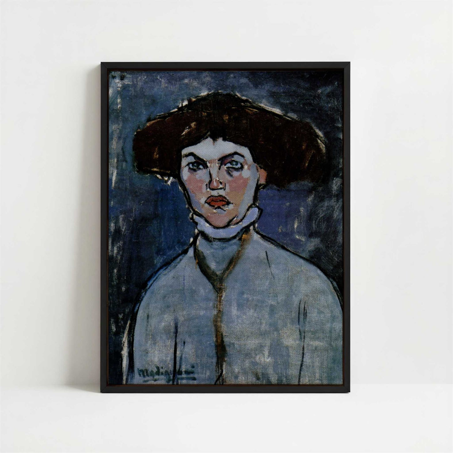 Framed Canvas - Framed canvas in black frame