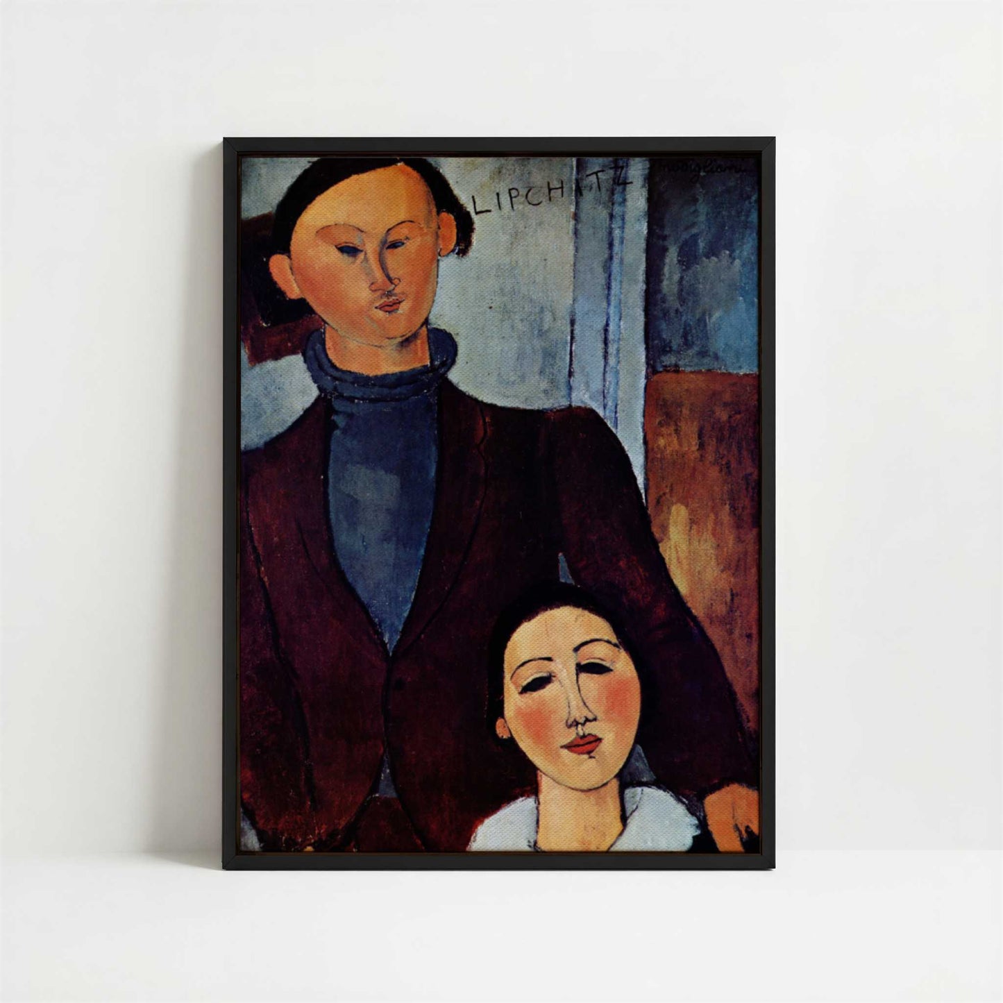 Framed Canvas - Framed canvas in black frame