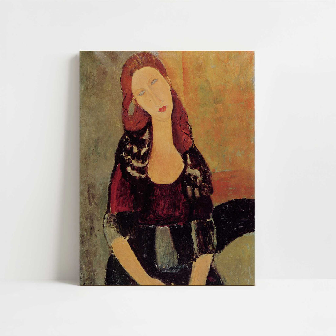 Jeanne Hébuterne (1918) by Amedeo Modigliani – Art Print - Unframed art print