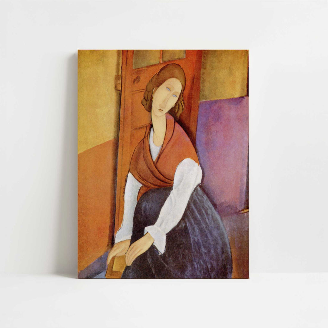 Jeanne Hébuterne (1919) by Amedeo Modigliani – Art Print - Unframed art print