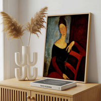 Framed Canvas - Framed canvas in a stylish interior setting