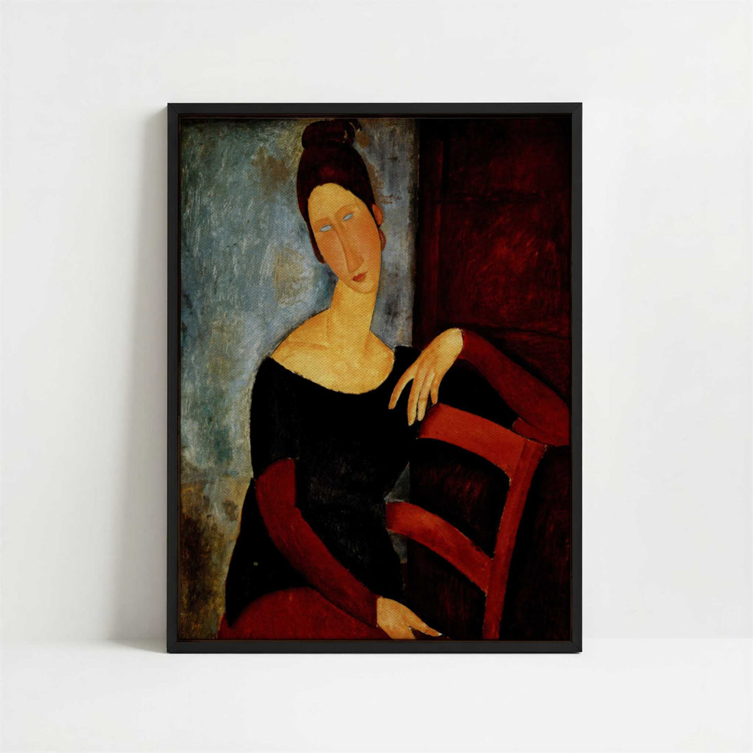 Framed Canvas - Framed canvas in black frame