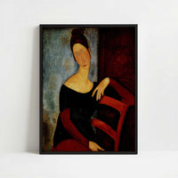 Framed Canvas - Framed canvas in black frame