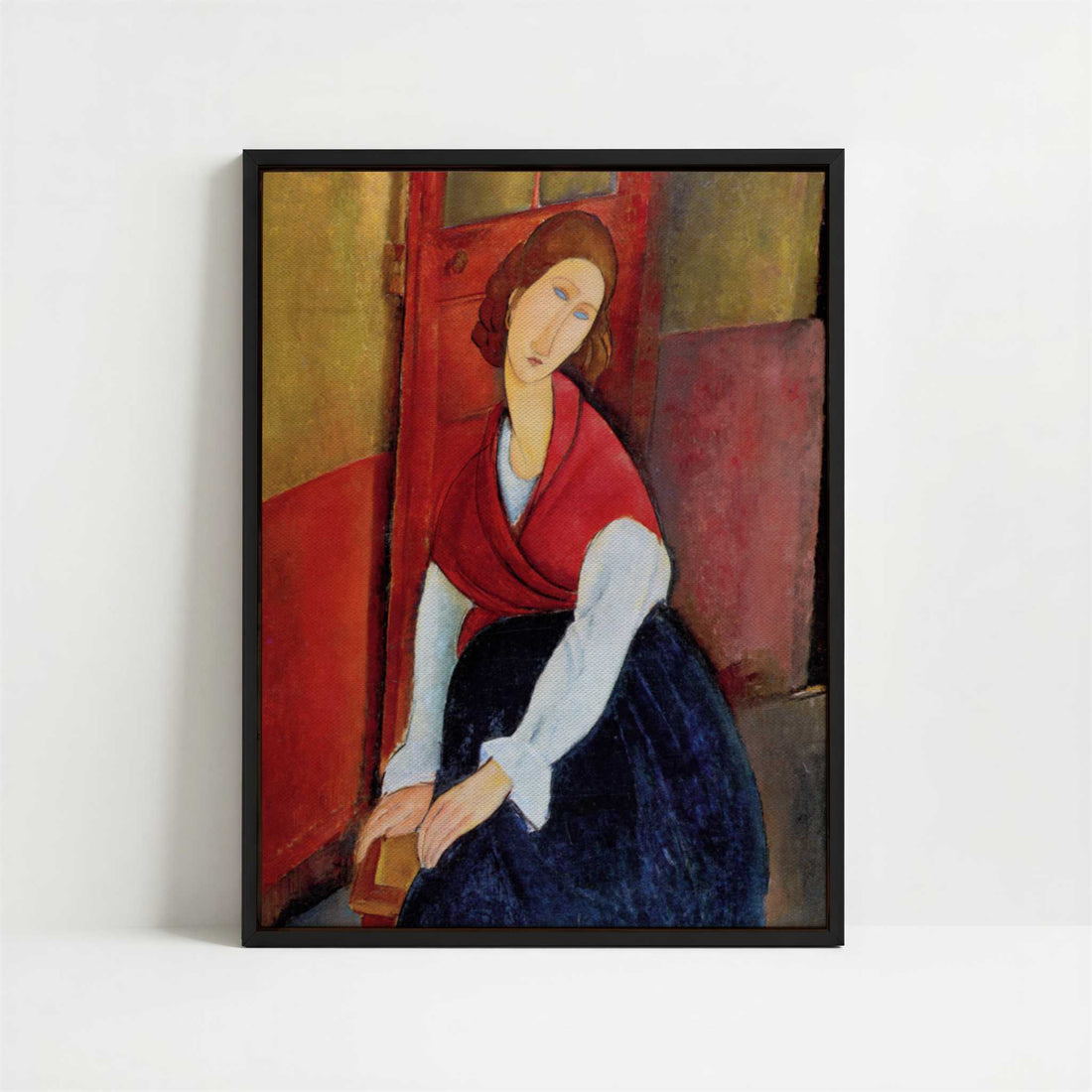 Framed Canvas - Framed canvas in black frame