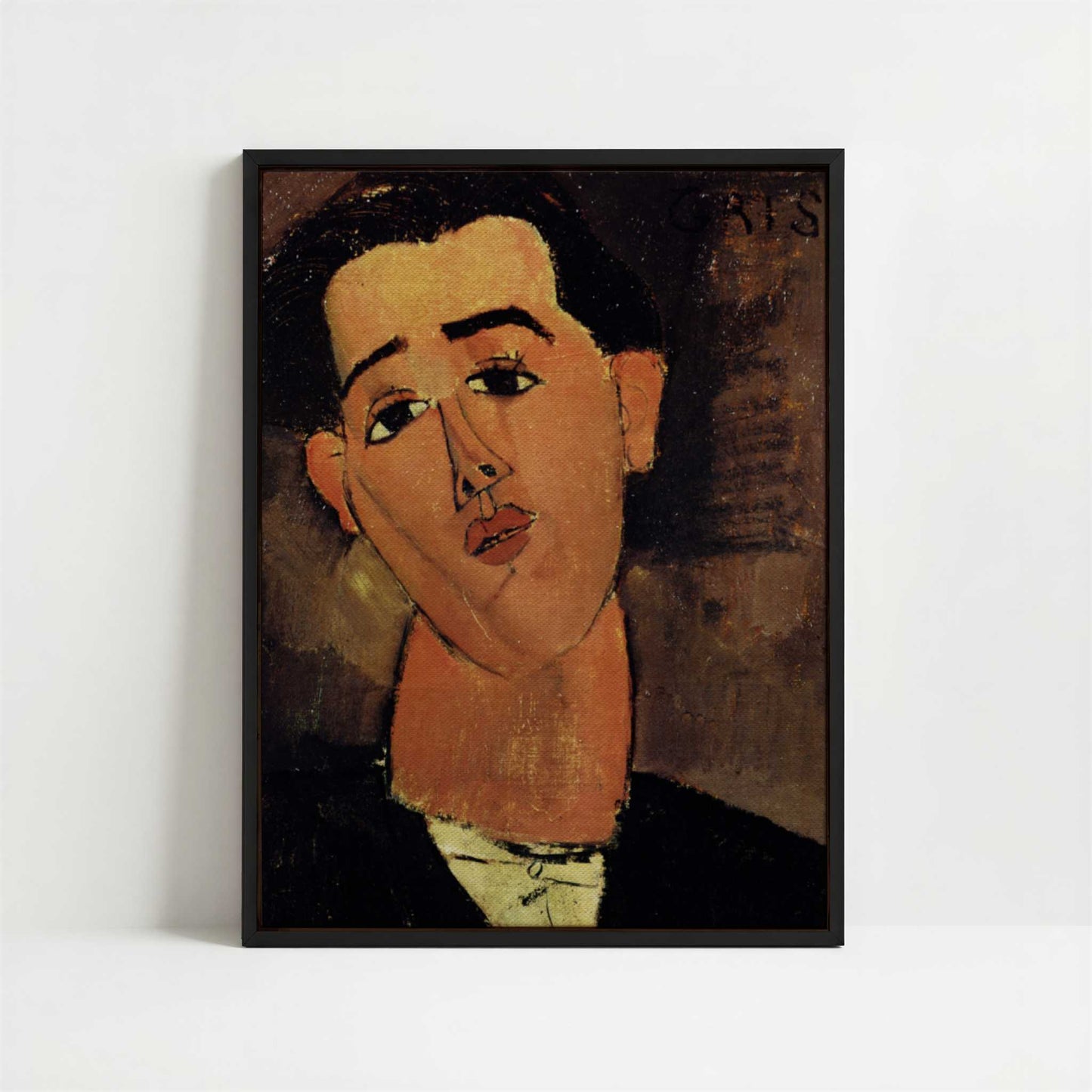 Framed Canvas - Framed canvas in black frame