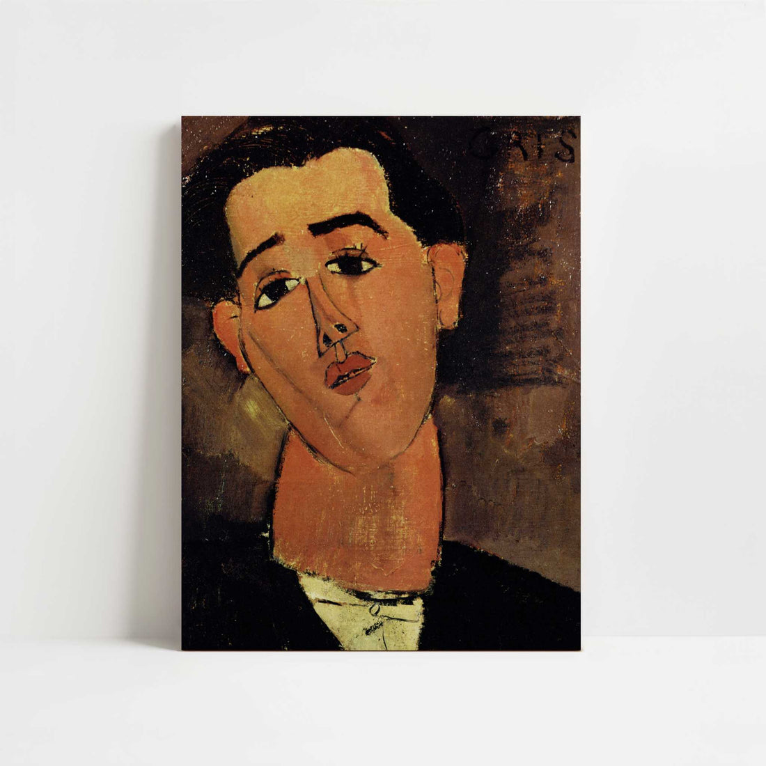 Juan Gris (1915) by Amedeo Modigliani – Art Print - Unframed art print