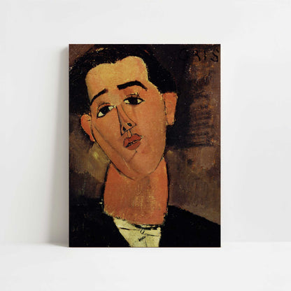 Juan Gris (1915) by Amedeo Modigliani – Art Print - Unframed art print