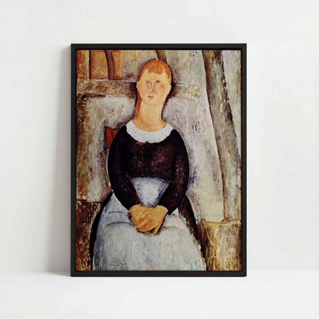 Framed Canvas - Framed canvas in black frame