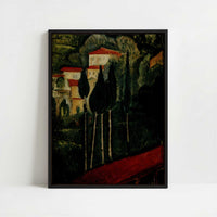 Framed Canvas - Framed canvas in black frame