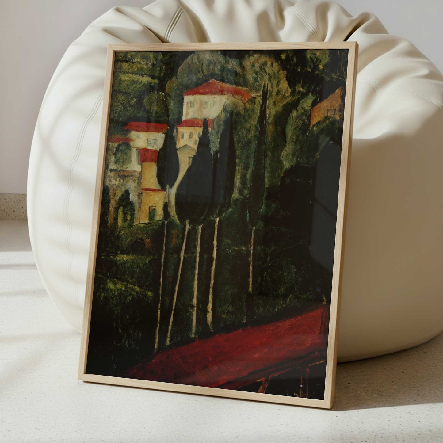 Landscape (1919) by Amedeo Modigliani – Art Print - Interior inspiration