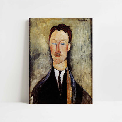 Leopold Survage (1918) by Amedeo Modigliani – Art Print - Unframed art print