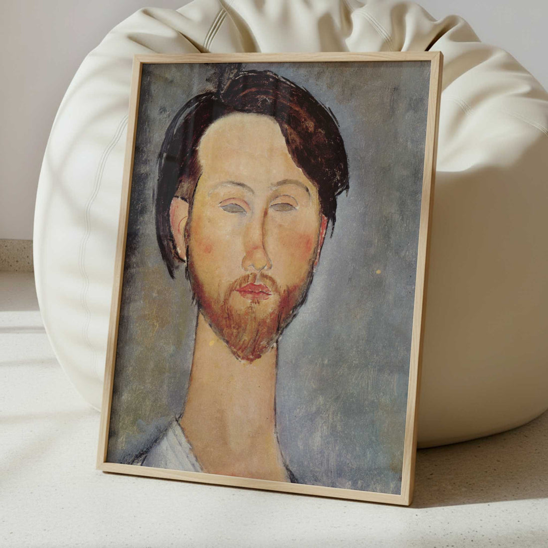 Leopold Zborovski (1918) by Amedeo Modigliani – Art Print - Interior inspiration