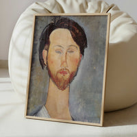 Leopold Zborovski (1918) by Amedeo Modigliani – Art Print - Interior inspiration