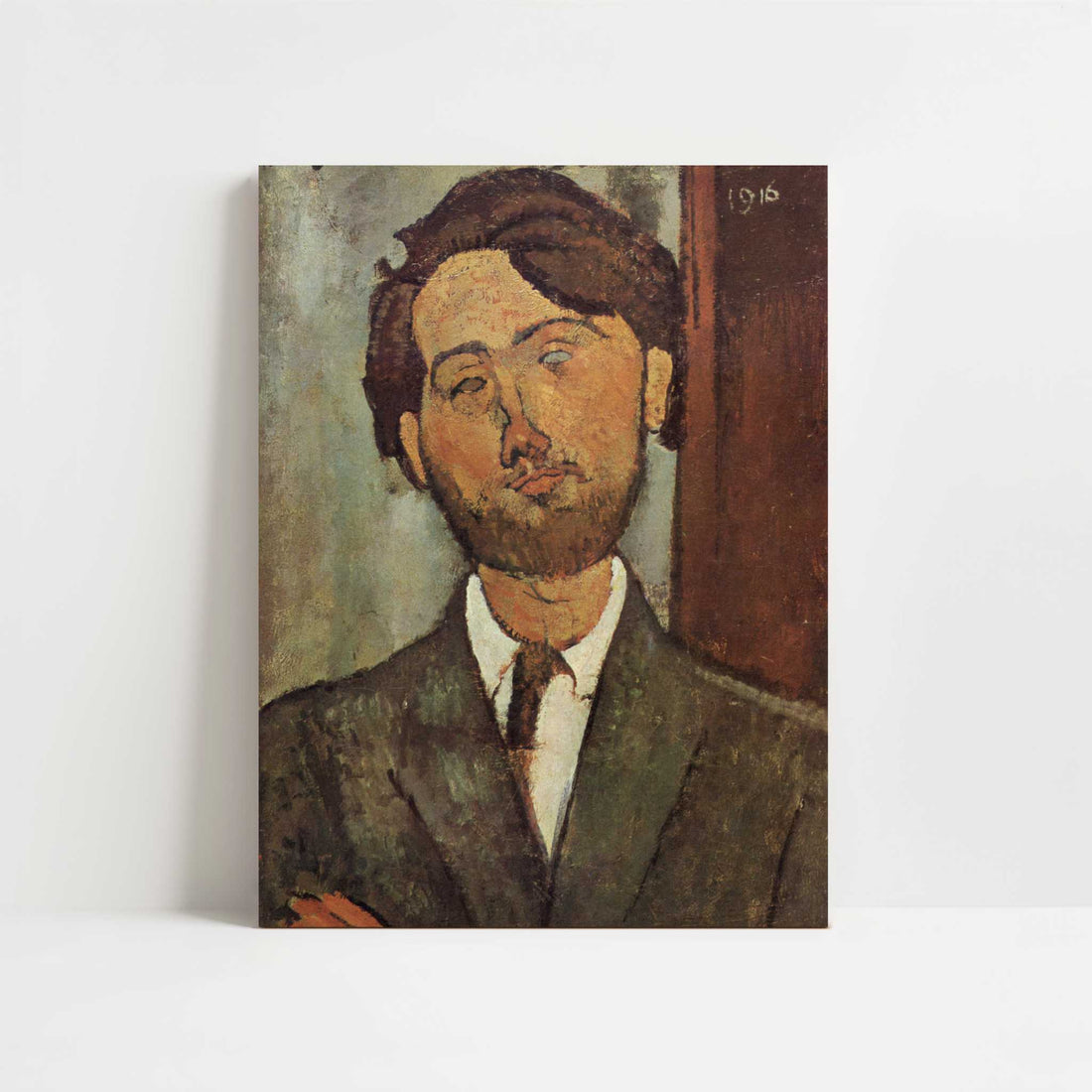 Leopold Zborowski (1916) by Amedeo Modigliani – Art Print - Unframed art print
