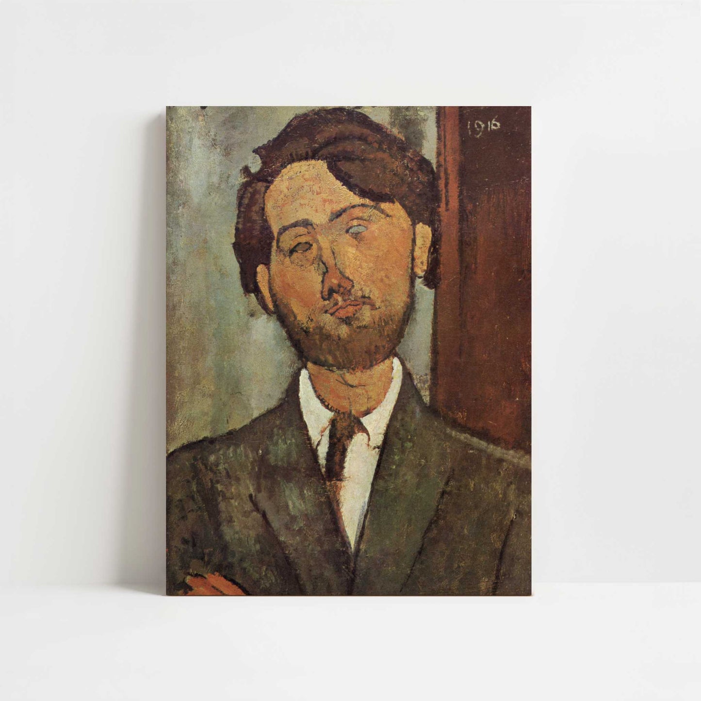 Leopold Zborowski (1916) by Amedeo Modigliani – Art Print - Unframed art print
