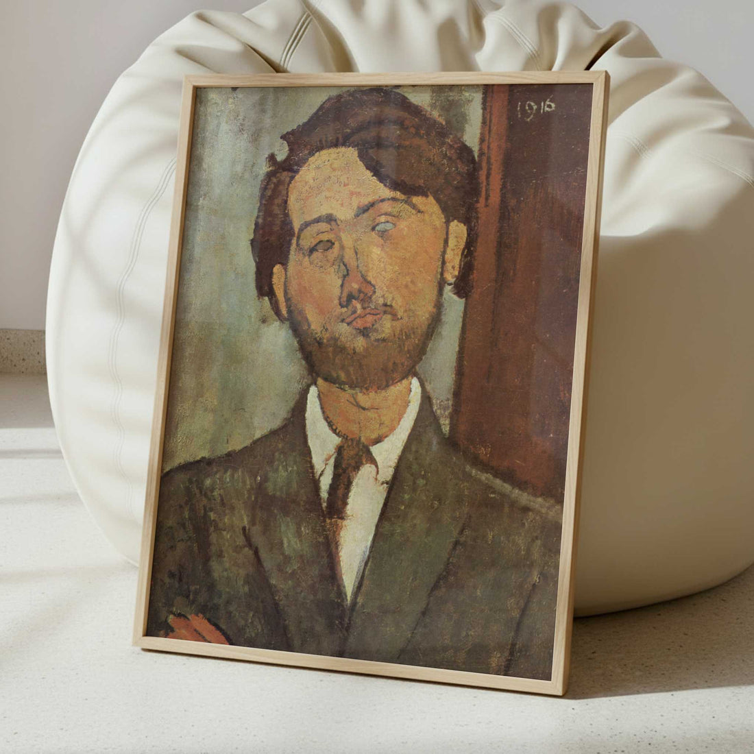 Leopold Zborowski (1916) by Amedeo Modigliani – Art Print - Interior inspiration