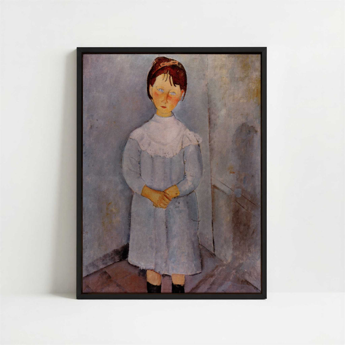 Framed Canvas - Framed canvas in black frame