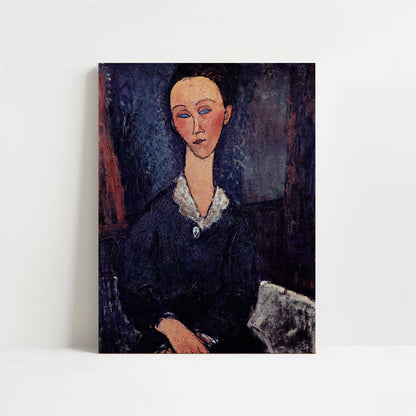 Lunia Czechowska (1916) by Amedeo Modigliani – Art Print - Unframed art print