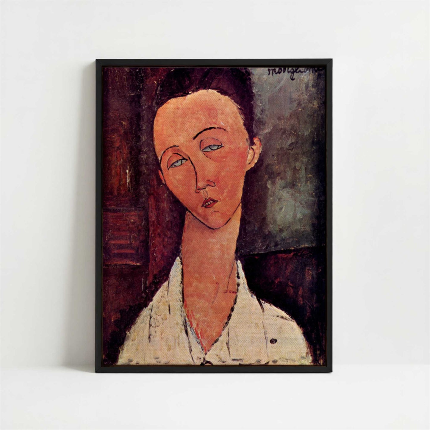 Framed Canvas - Framed canvas in black frame