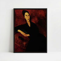 Framed Canvas - Framed canvas in black frame