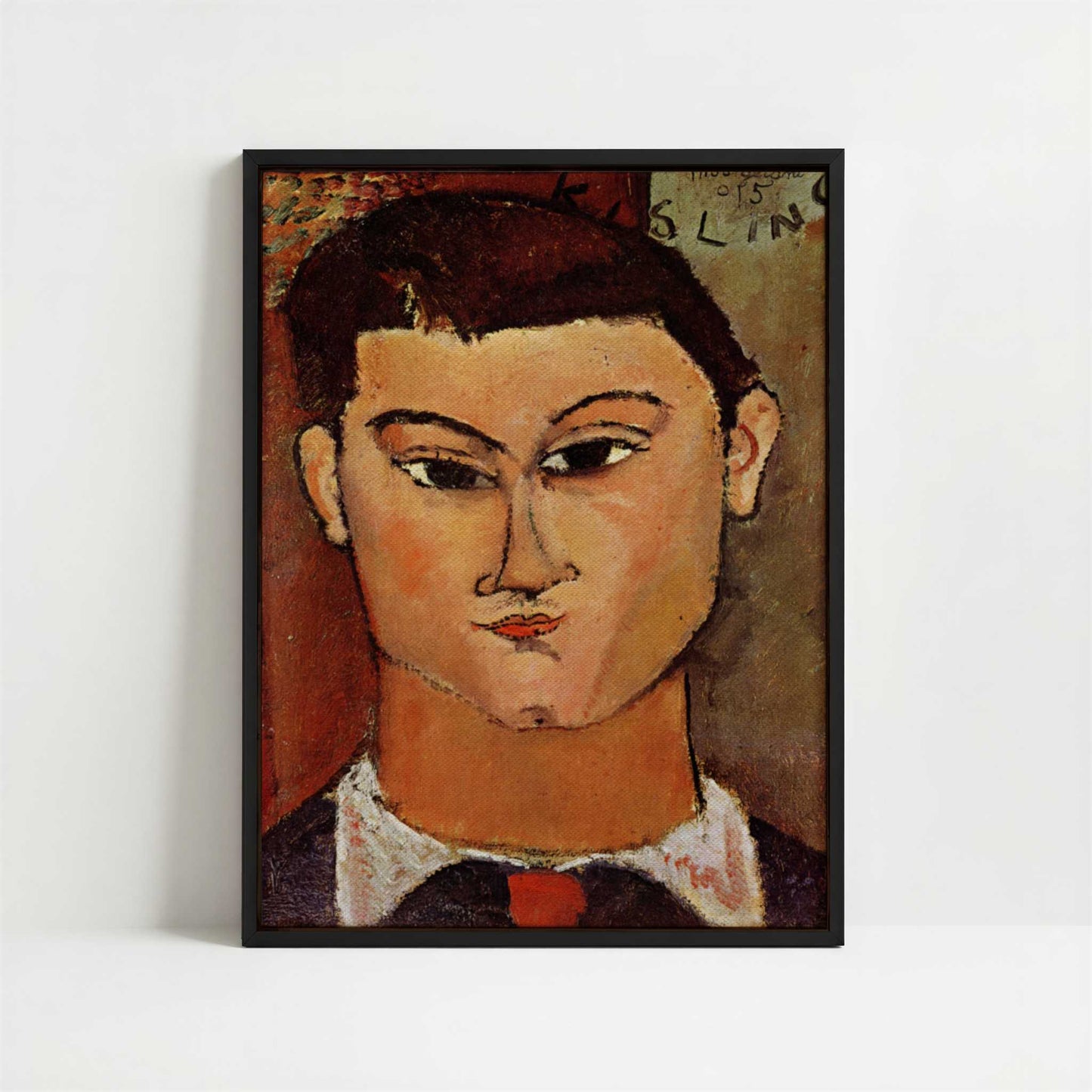 Framed Canvas - Framed canvas in black frame