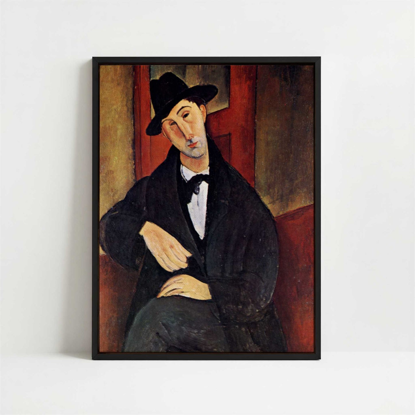 Framed Canvas - Framed canvas in black frame