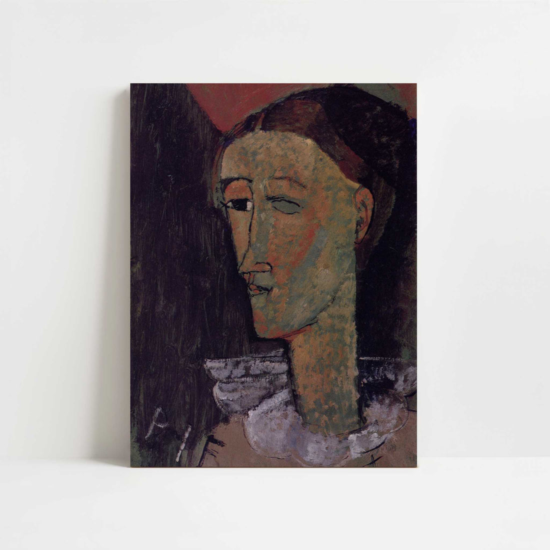 Pierrot (1915) by Amedeo Modigliani – Art Print - Unframed art print